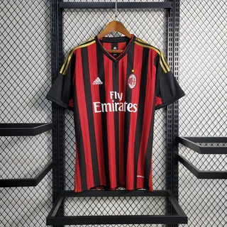 AC Milan 1º Uniforme Versão Torcedor · 13/14 · Masculino