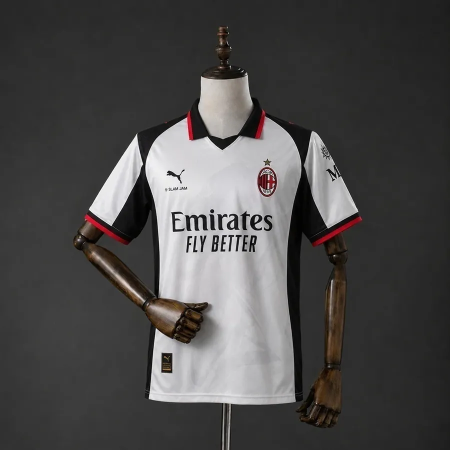 AC Milan 1º Uniforme Versão Torcedor · Slam Jam · 26/27 · Masculino