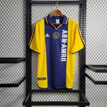 Ajax Retrô 00-01 · 2º Uniforme · Masculino