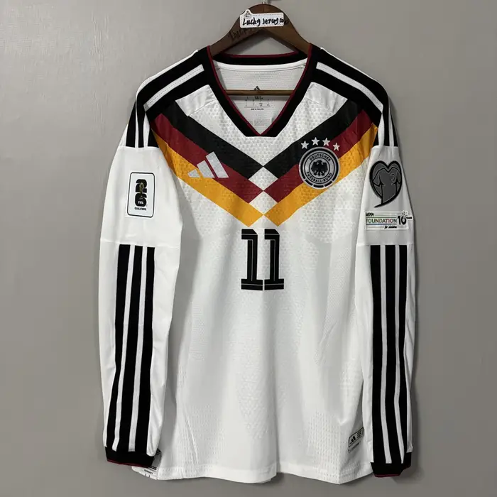 Alemanha 1º Uniforme Versão Torcedor · Manga Longa · Woltemade · 26/27 · Masculino
