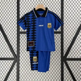 Argentina Retrô 1994 · 2º Uniforme · Infantil