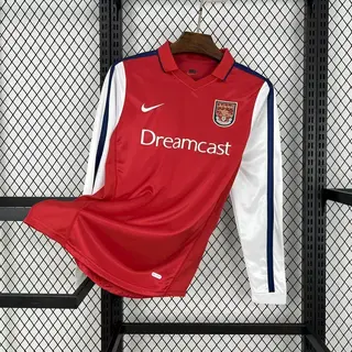 Arsenal Retrô 00-01 · Manga Longa · Masculino