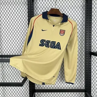 Arsenal Retrô 01-02 · 2º Uniforme · Manga Longa · Masculino