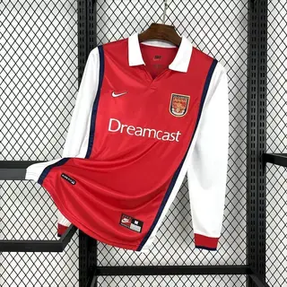Arsenal Retrô 99-00 · Manga Longa · Masculino