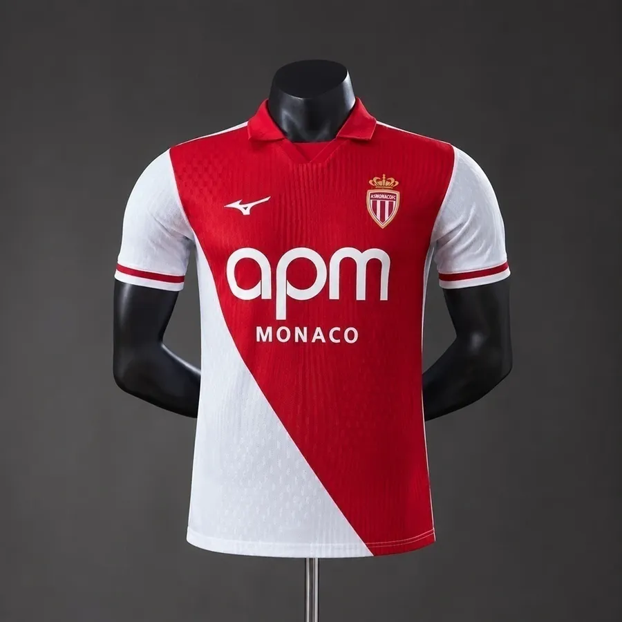 AS Monaco 1º Uniforme Versão Torcedor · 26/27 · Masculino