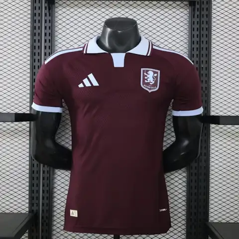 Aston Villa 1º Uniforme Versão Jogador · 26/27 · Masculino
