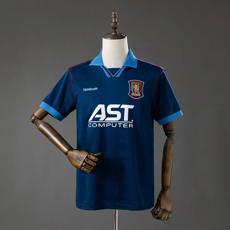 Aston Villa Retrô 95-96 · 2º Uniforme · Masculino