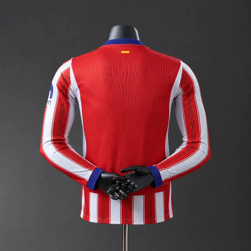 Atlético de Madrid 1º Uniforme Versão Jogador · Manga Longa · 26/27 · Masculino