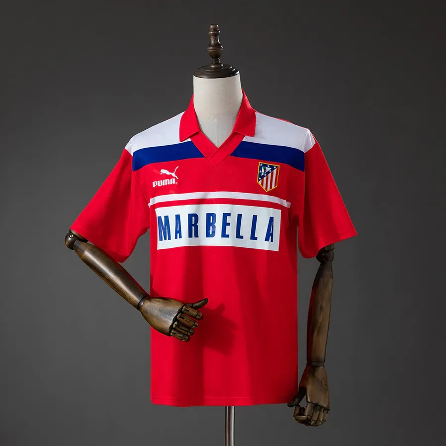 Atlético de Madrid Retrô 90-93 · 2º Uniforme · Masculino