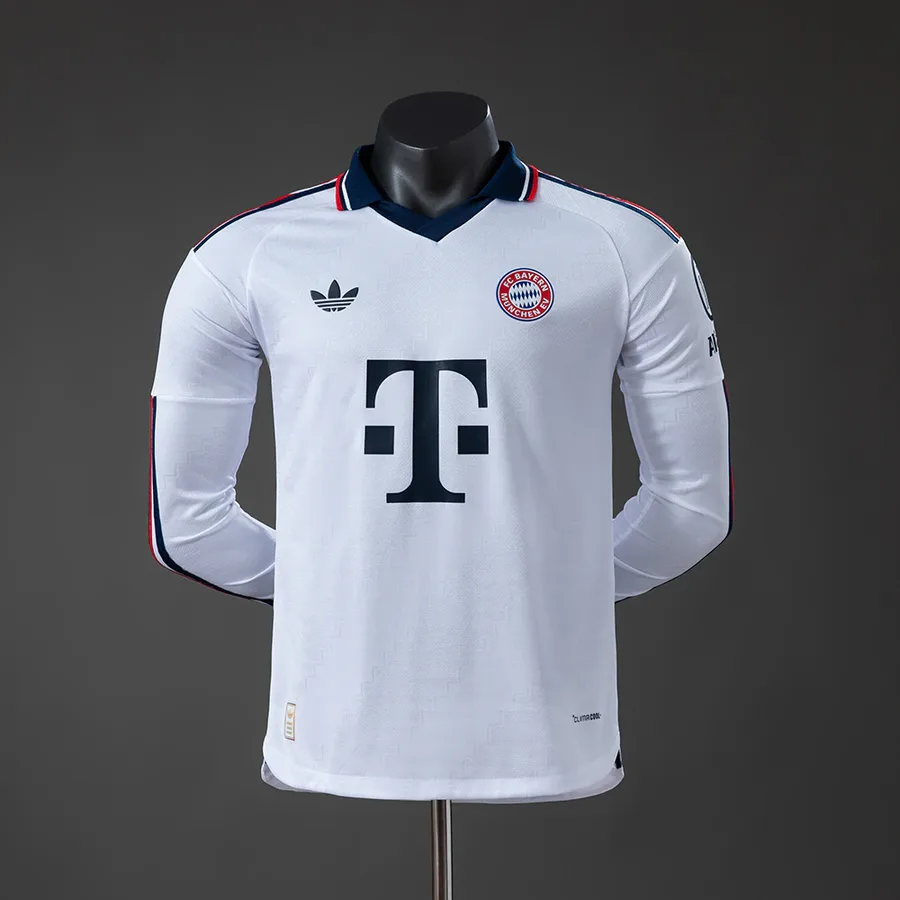 Bayern de Munique 2º Uniforme Versão Jogador · Manga Longa · 26/27 · Masculino