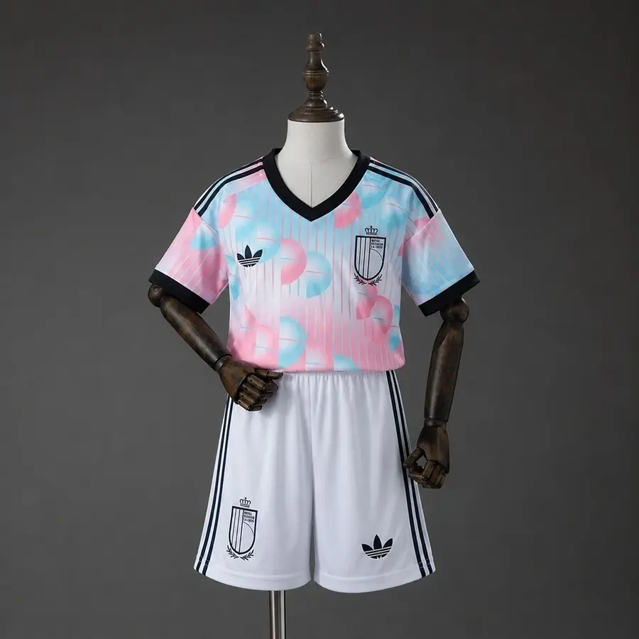 Bélgica 2º Uniforme Kit Infantil · 26/27 · Infantil