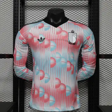 Bélgica 2º Uniforme Versão Jogador · Manga Longa · 26/27 · Masculino