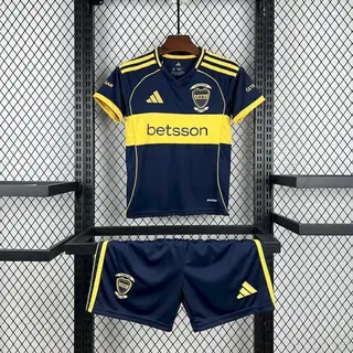Boca Juniors 1º Uniforme Kit Infantil · 25/26 · Infantil