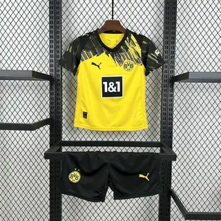 Borussia Dortmund 1º Uniforme Kit Infantil · 25/26 · Infantil