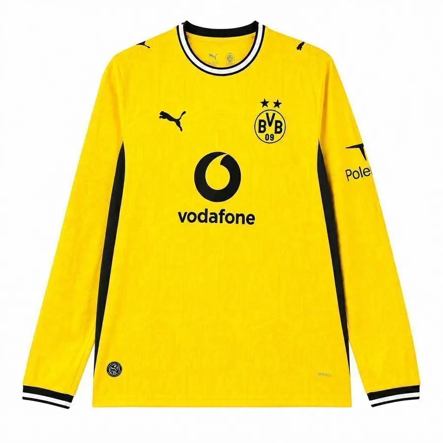 Borussia Dortmund 1º Uniforme Versão Torcedor · Manga Longa · 26/27 · Masculino