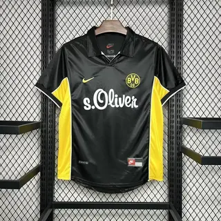 Borussia Dortmund Retrô 98-00 · 2º Uniforme · Masculino