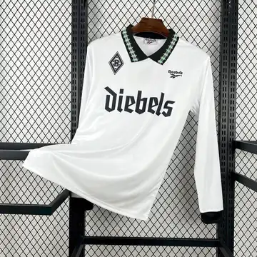 Borussia Mönchengladbach Retrô 95-96 · Manga Longa · Masculino