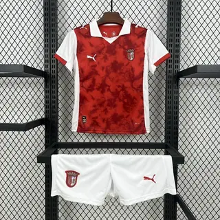 Braga 1º Uniforme Kit Infantil · 25/26 · Infantil
