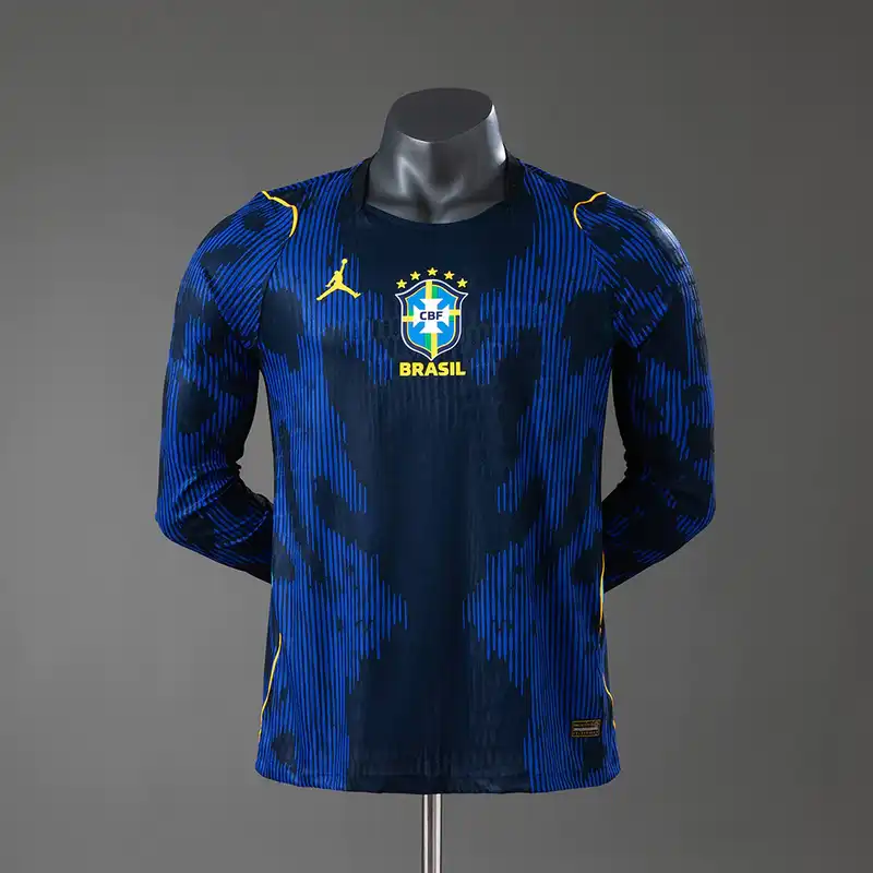 Brasil 2º Uniforme Versão Jogador · Manga Longa · 26/27 · Masculino