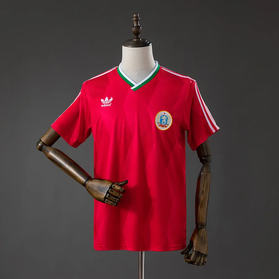 Bulgária Retrô 1986 · 2º Uniforme · Masculino