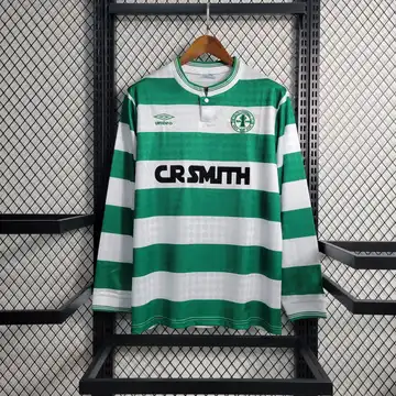 Celtic Retrô 87-88 · Manga Longa · Masculino