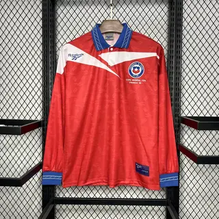 Chile Retrô 1998 · Manga Longa · Masculino