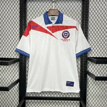 Chile Retrô 1998 · 2º Uniforme · Masculino