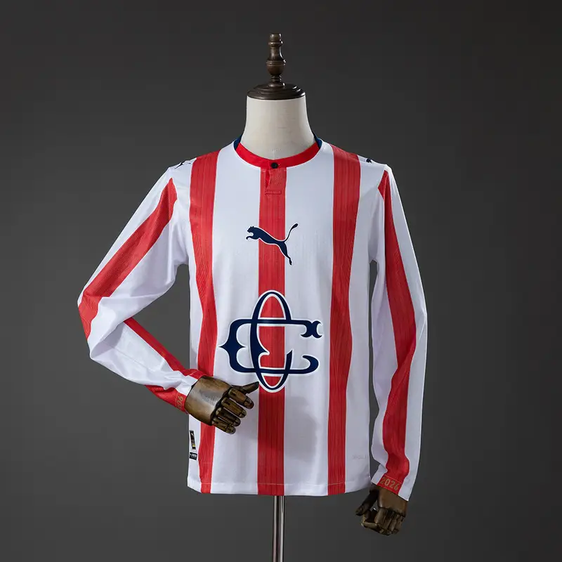 Chivas Guadalajara 1º Uniforme Versão Torcedor · 120 Anos · Manga Longa · 26/27 · Masculino