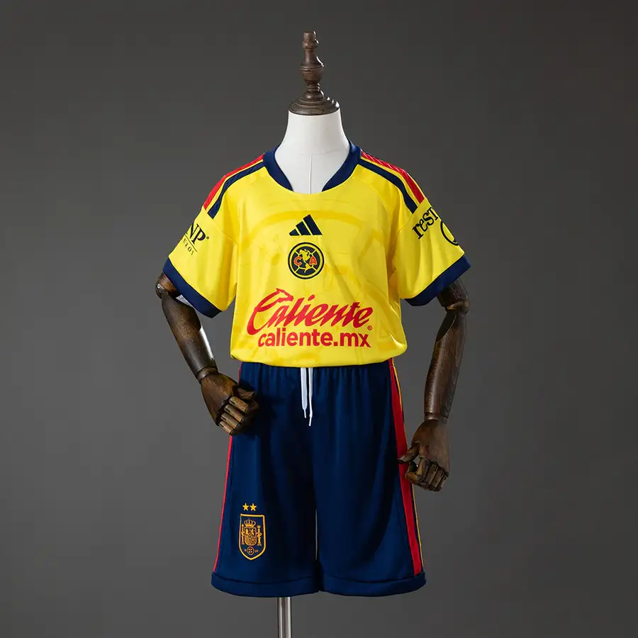 Club América 1º Uniforme Kit Infantil · 26/27 · Infantil