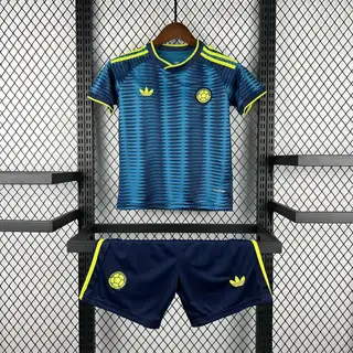 Colômbia 2º Uniforme Kit Infantil · 26/27 · Infantil