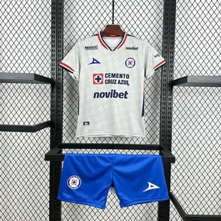 Cruz Azul 2º Uniforme Kit Infantil · 25/26 · Infantil