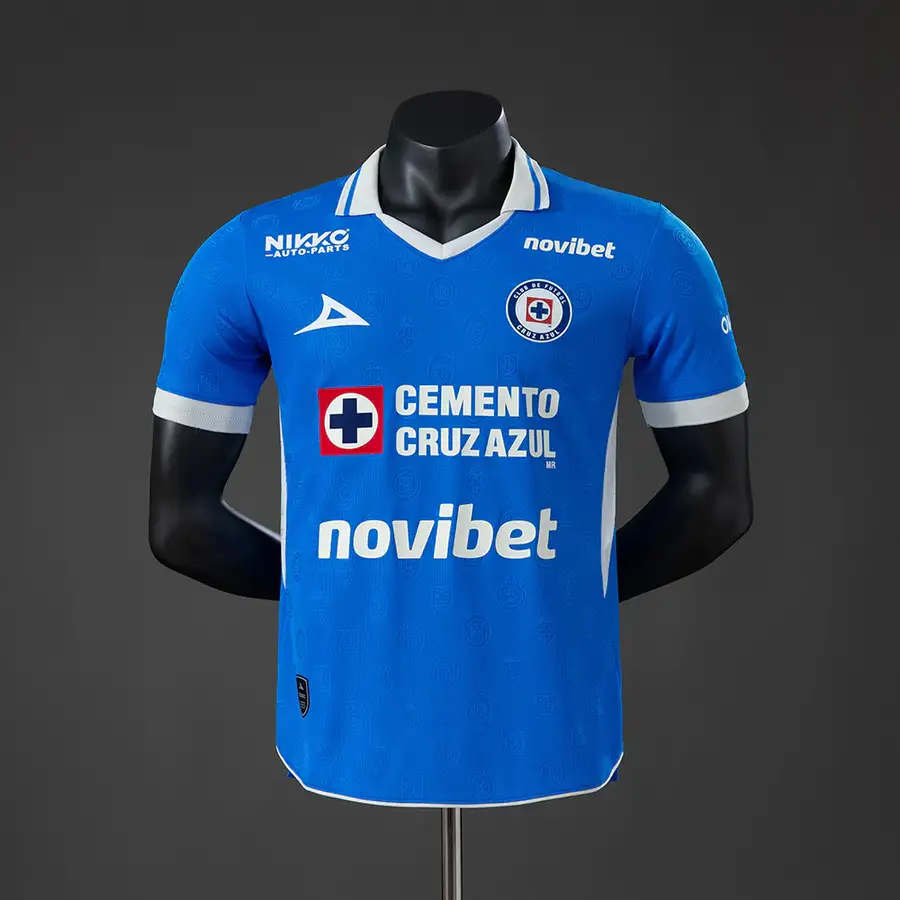 Cruz Azul 1º Uniforme Versão Jogador · 26/27 · Masculino