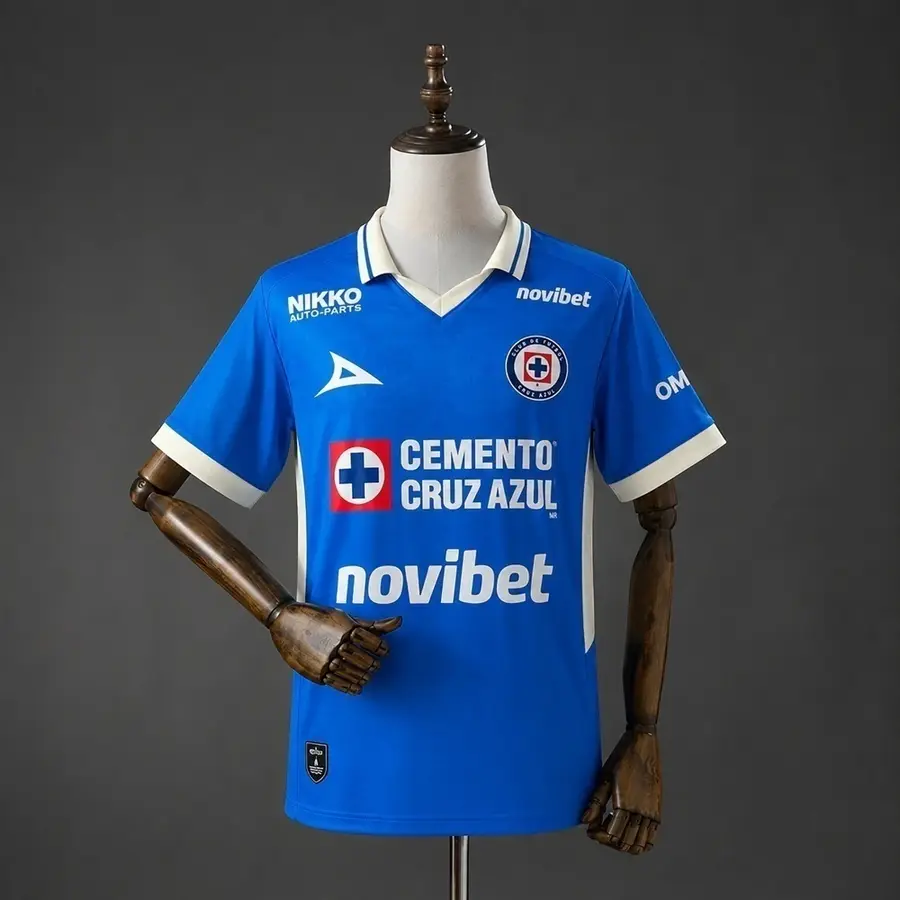 Cruz Azul 1º Uniforme Versão Torcedor · 26/27 · Masculino