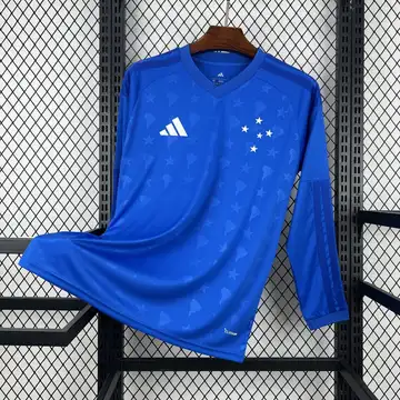 Cruzeiro 1º Uniforme Versão Torcedor · Manga Longa · 26/27 · Masculino