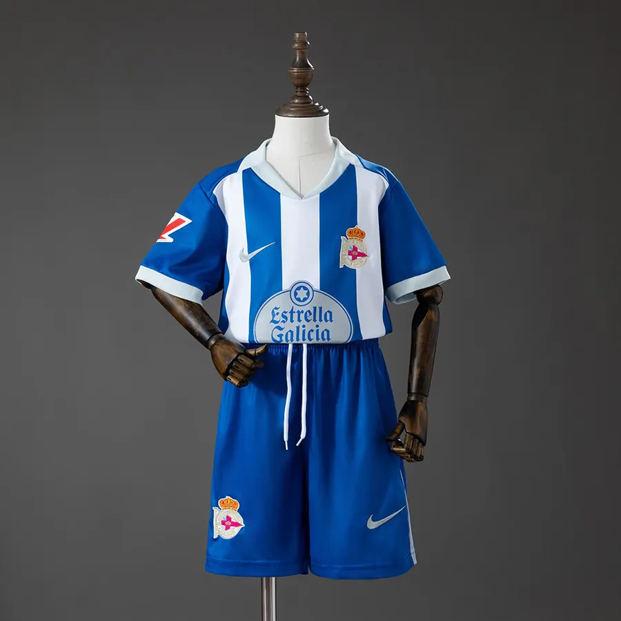 Deportivo La Coruña 1º Uniforme Kit Infantil · 26/27 · Infantil