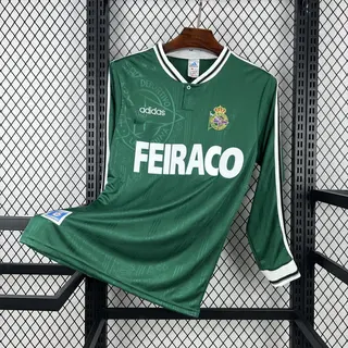 Deportivo La Coruña Retrô 99-00 · 2º Uniforme · Manga Longa · Masculino
