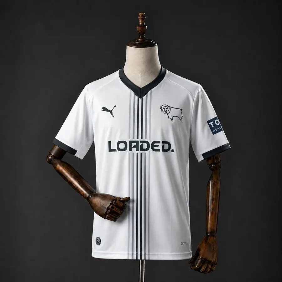 Derby County 1º Uniforme Versão Torcedor · 26/27 · Masculino