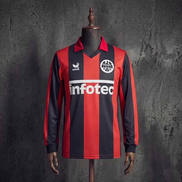 Eintracht Frankfurt Retrô 81-82 · Manga Longa · Masculino