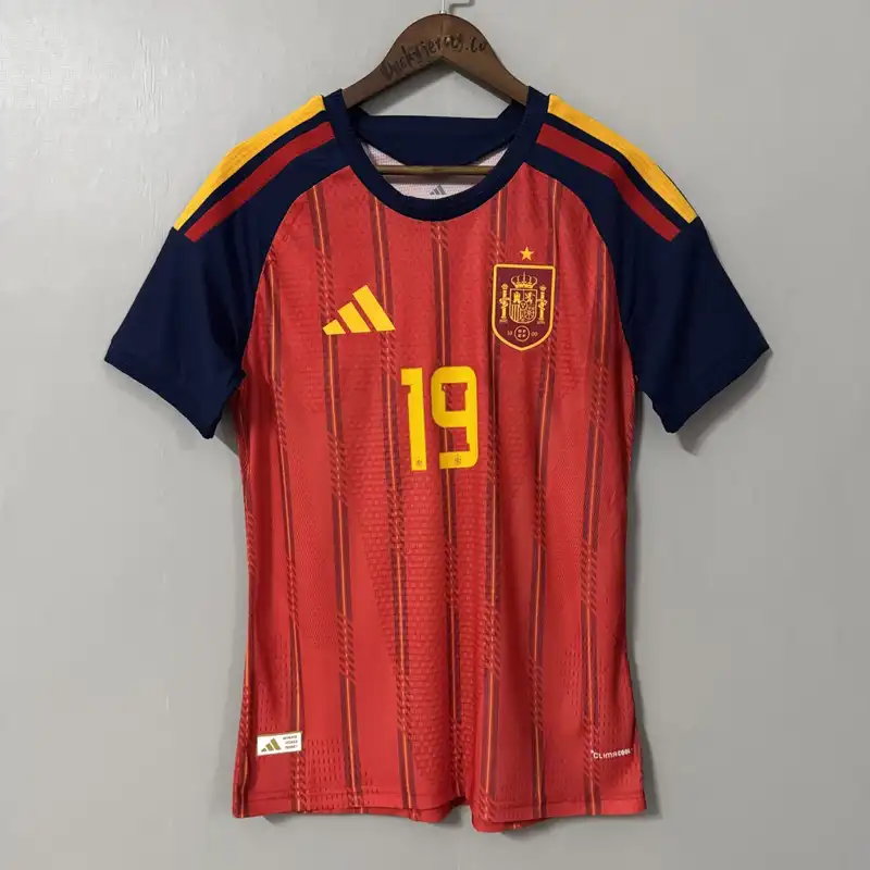 Espanha 1º Uniforme Versão Torcedor · Lamine Yamal · 26/27 · Masculino
