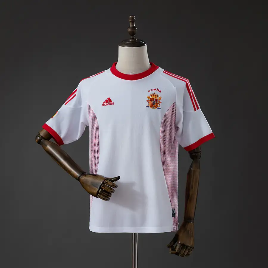 Espanha Retrô 2002 · 2º Uniforme · Masculino