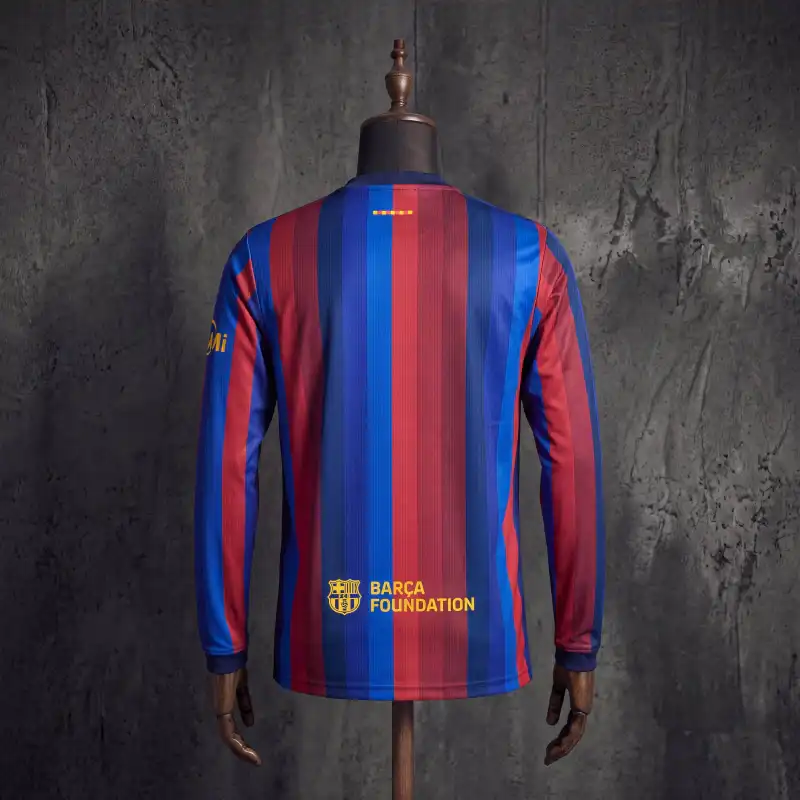 FC Barcelona 1º Uniforme Versão Torcedor · Manga Longa · 26/27 · Masculino
