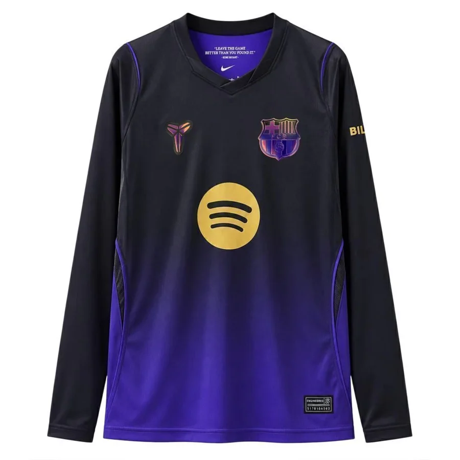 FC Barcelona 2º Uniforme Versão Torcedor · Manga Longa · 26/27 · Masculino