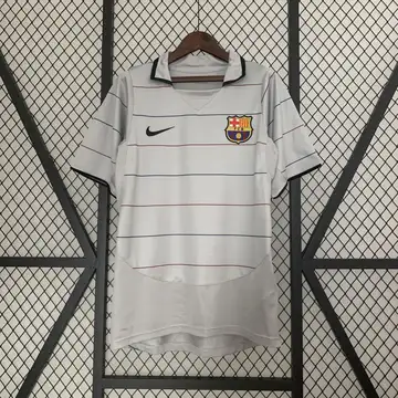 FC Barcelona Retrô 03-04 · 2º Uniforme · Masculino