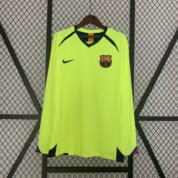 FC Barcelona Retrô 05-06 · 2º Uniforme · Manga Longa · Masculino