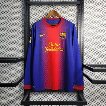 FC Barcelona Retrô 12-13 · Manga Longa · Masculino