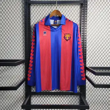 FC Barcelona Retrô 1992 · Manga Longa · Masculino