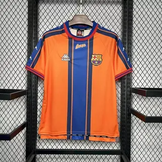 FC Barcelona Retrô 1997 · 2º Uniforme · Masculino