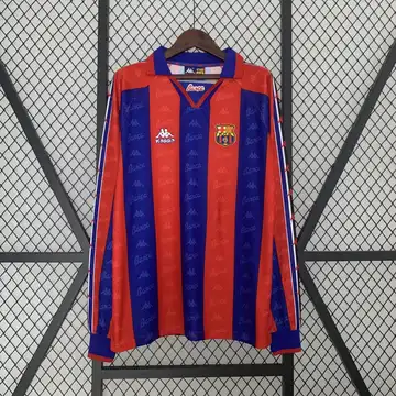 FC Barcelona Retrô 96-97 · Manga Longa · Masculino