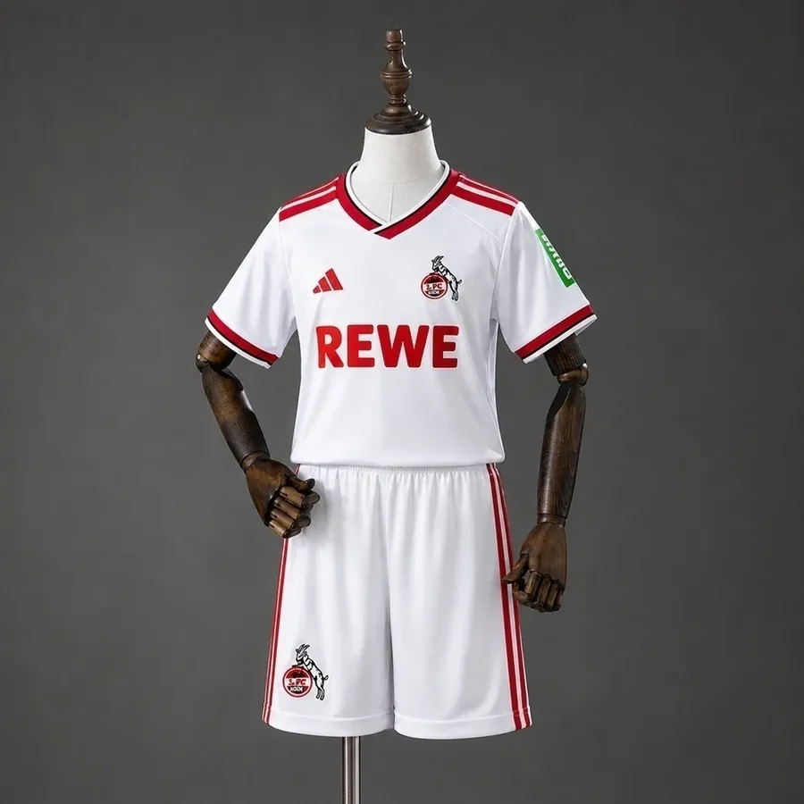 FC Köln 1º Uniforme Kit Infantil · 26/27 · Infantil
