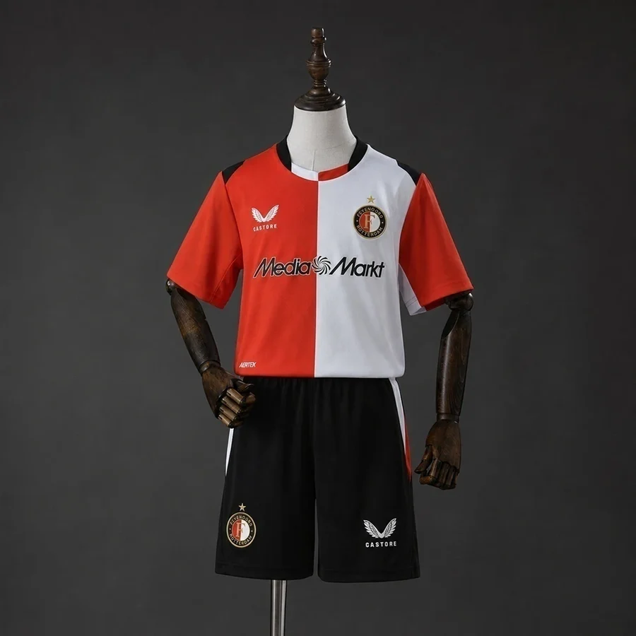 Feyenoord 1º Uniforme Kit Infantil · 26/27 · Infantil